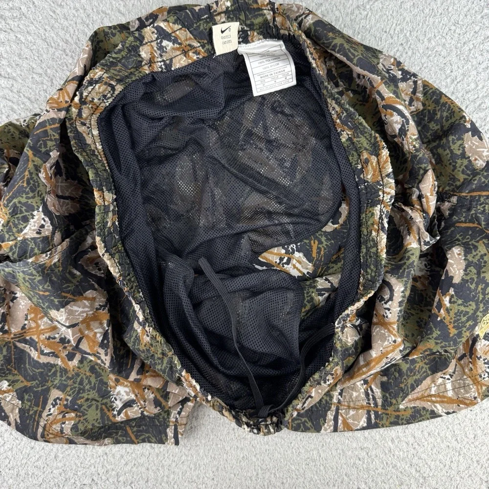 Vintage Nike‎ ACG Swim Trunks Shorts Mesh Lined 90s All Over Pattern Size Medium